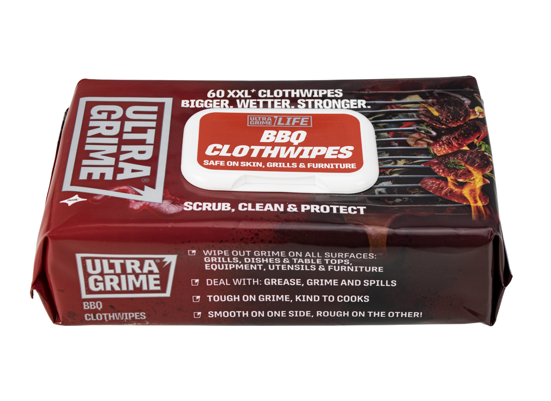 UltraGrime® Life: BBQ Clothwipes