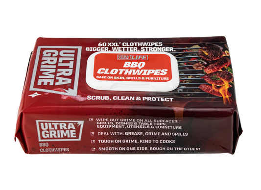 UltraGrime® Life: BBQ Clothwipes