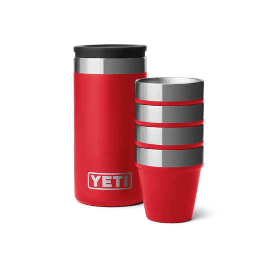 YETI® Shot Glasses WITH CARRYING CASE - Barbeques and More