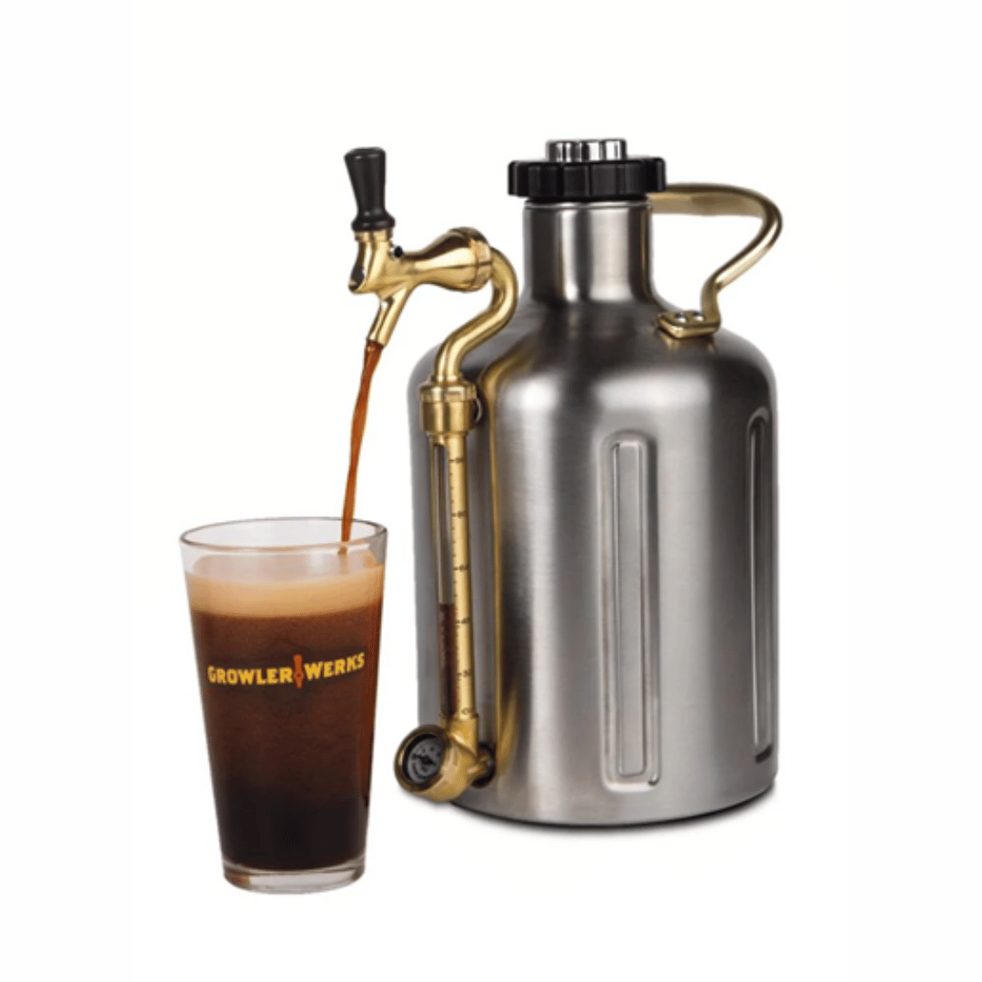 GrowlerWerks uKeg 128 Stainless Steel