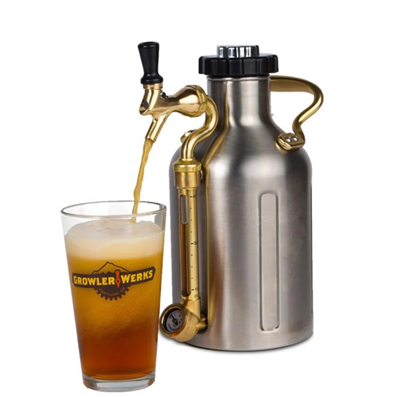 GrowlerWerks uKeg 64 Stainless Steel