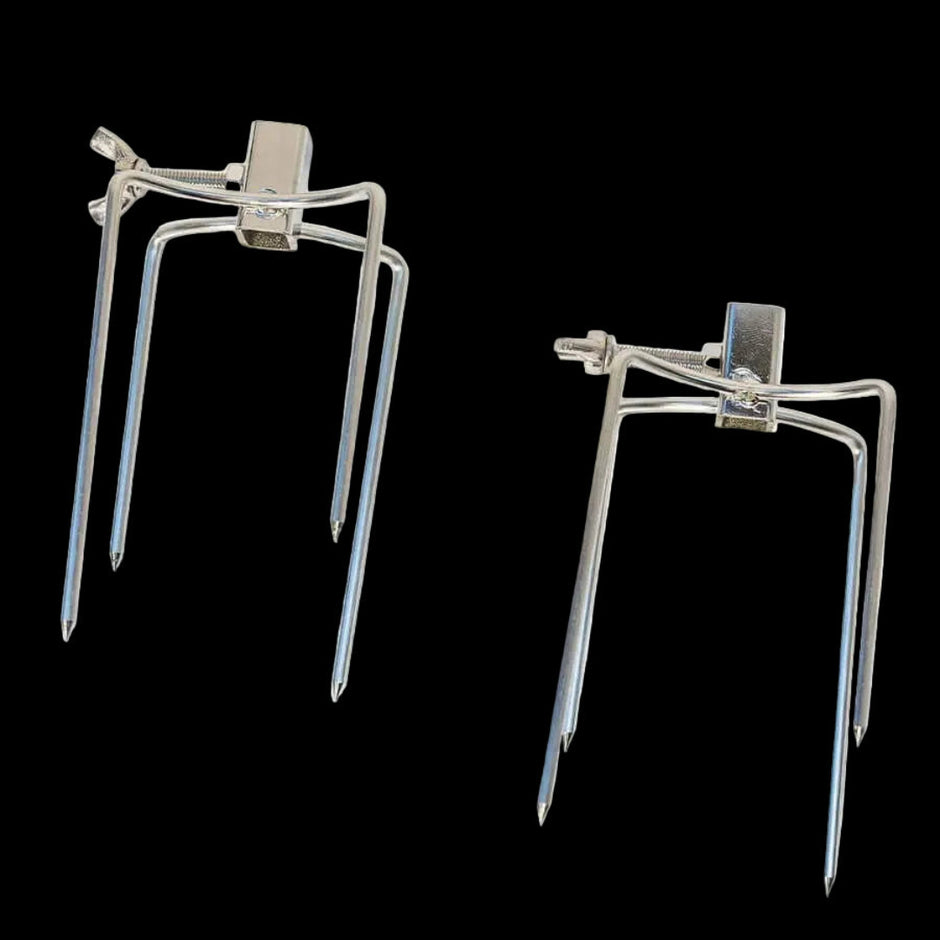 4 Prong Rotisserie Fork for Chicken - 10mm square