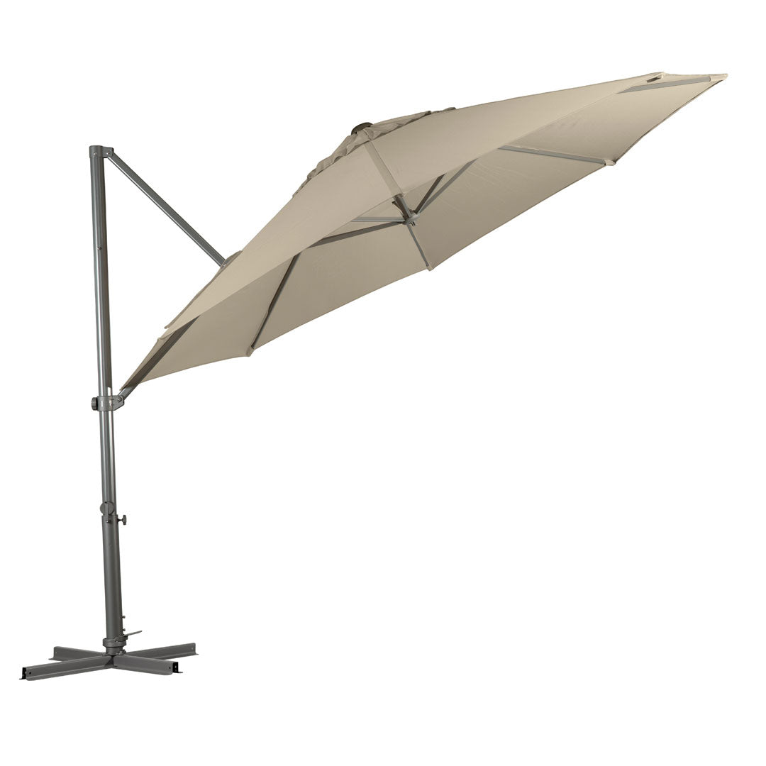 Shelta Pandanus 330cm Cantilever Umbrella Octagonal