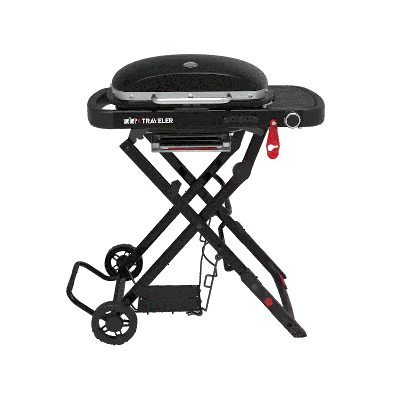 Weber Traveler Compact Portable Gas Barbecue