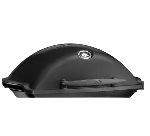 Weber Family Q Gen 1 and Gen 2 High Lid Black W/Temp Gauge