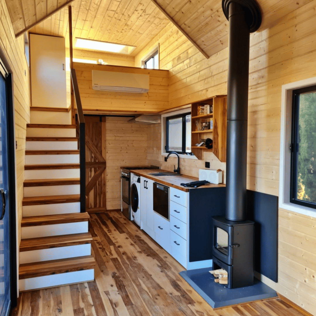 Tiny Homes Wood Heater Charnwood Aire 3