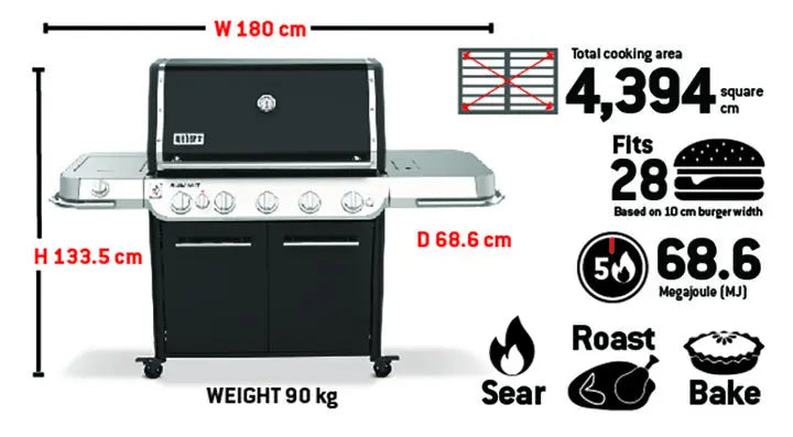 Weber Summit® FS38 Gas Barbecue Black Weber