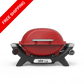 Weber Baby Q (Q1000N) Flame Red - Barbeques and More