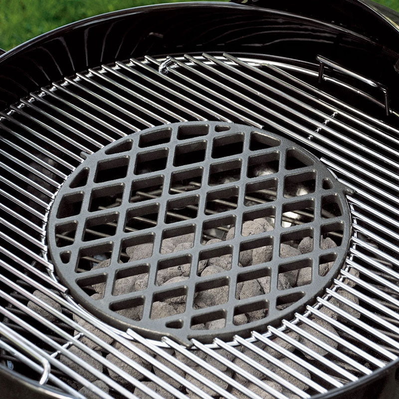 Weber Cast Iron Sear Grate Suit Gbs Kettle And Bbq Barbeques And More 