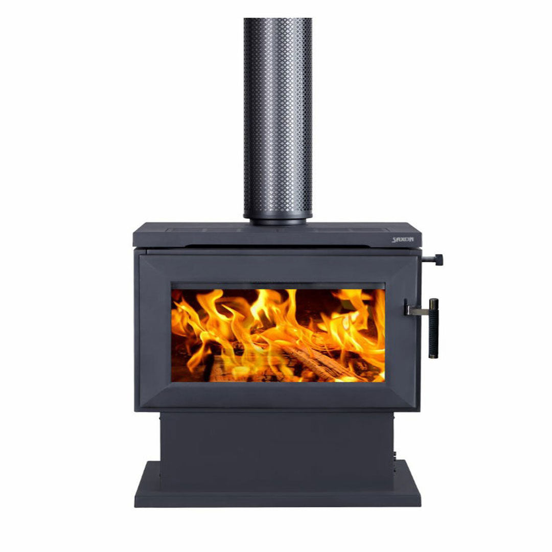 Saxon Mahogany Wood Heater